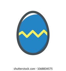 Vector linear design Easter greetings elements on white background. Typography icon for Happy Easter card, banners or posters and other . Spring holidays design elements