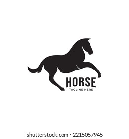 Vector linear icons and logo design elements - horse vector