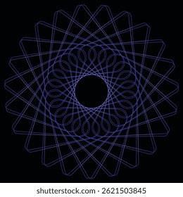 Vector Linear Magic Geometry Background