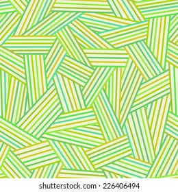 Vector linear seamless pattern with  grass. Green illustration with hand drawn graphic. Background for print, web