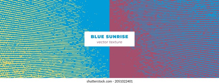 Vector linear texture, abstract monochrome grid, web banner background, rough ink pattern, line decoration, trendy striped textured backdrop, minimal style, abstract sunrise landscape, design element.