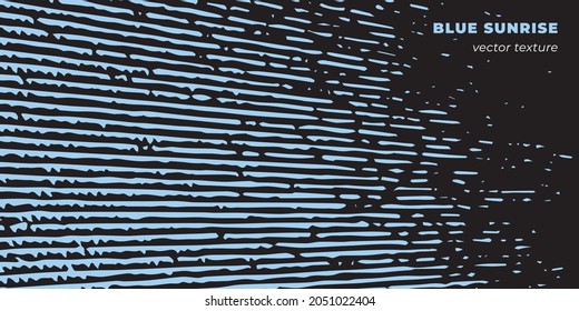 Vector linear texture, abstract monochrome grid, web banner background, rough ink pattern, line decoration, trendy striped textured backdrop, minimal style, abstract sunrise landscape, design element.