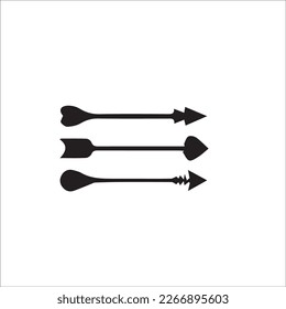 Vector, Line,arrow silhouette, Hipster arrows. Arrows in boho style. Tribal arrows.
Set of Indian style arrows. Vector collection