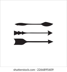 Vector, Line,arrow silhouette, Hipster arrows. Arrows in boho style. Tribal arrows.
Set of Indian style arrows. Vector collection