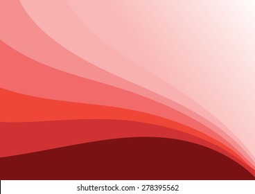 Vector lines drawing red background