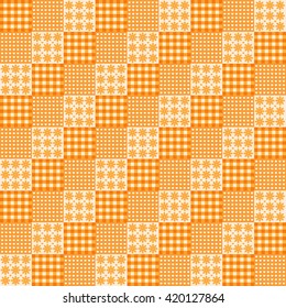 vector lines geometric orange pattern background illustration
