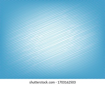 Vector lines in white stripes  The abstract is on the blue background