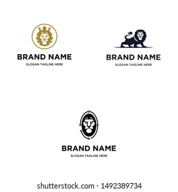 Vector Lion Creative Logo Design