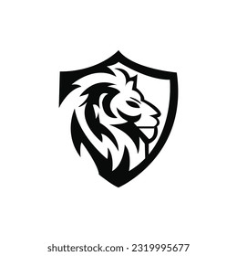 a vector lion logo design