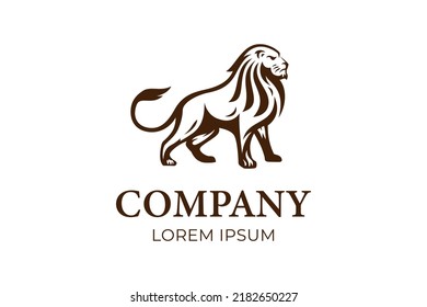 vector Lion logo vector illustration for your brand, element design