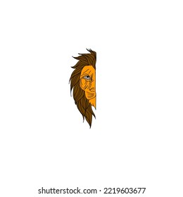Vector lion to make your ilustrasion design elegan.                                                                                                                                                     