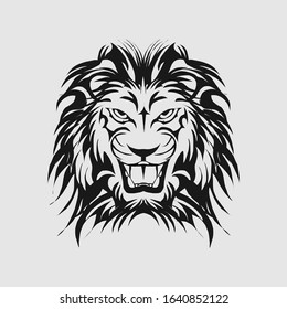 Vector Lion tattoos, logo and designs. 