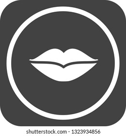 Vector Lips Icon
