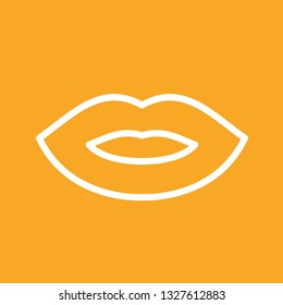 Vector Lips Icon
