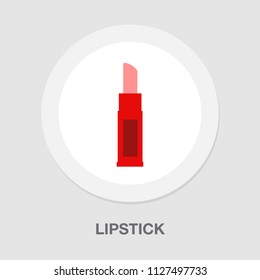 vector lipstick makeup - female cosmetic beautiful illustration isolated