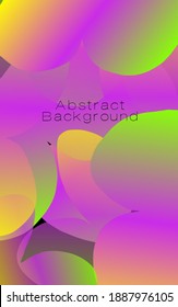 Vector, Liquid Abstract background Trendy gradient shapes composition,Perfect For Simple Brochure Etc