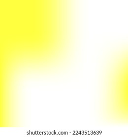 Vector Liquid Neon White Blurry Wallpaper. Bright Smooth Color Vivid Gradient Mesh. Light Watercolor Trendy Spotlight Vibrant Blurred Texture. Lemon Yellow Fashion Multicolor Gradient Background.