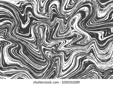 Vector liquid texture. Grunge wavy background.