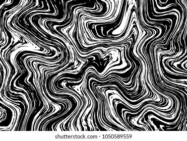 Vector liquid texture. Grunge wavy background.