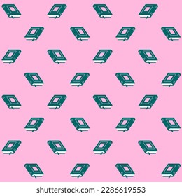 Vector Literature Book Seamless Pattern Background
