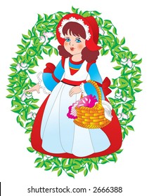 Vector Caperucita Roja