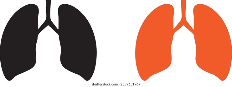 vector liver, human organ drawing