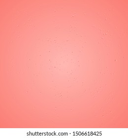 vector living coral colored rough effect grunge scratch rough surface texture abstract modern art decoration artistic background 
