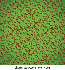 Vector lizard pattern