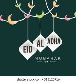 Vector llustration festival of Eid-Al_Adha.