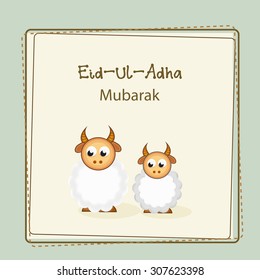 Vector llustration festival of Eid-Ul_Adha.