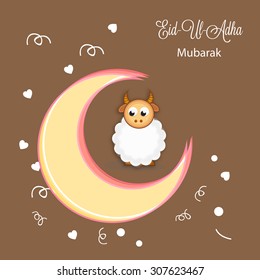 Vector llustration festival of Eid-Ul_Adha.