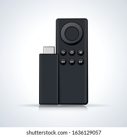 Vector llustration of remote control