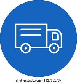 Vector loader Truck Icon