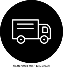 Vector loader Truck Icon
