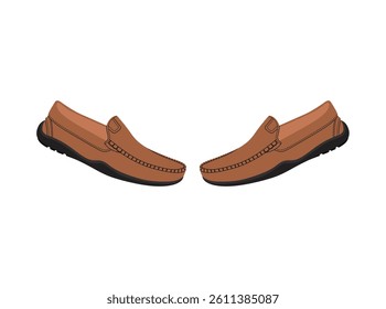 Vector loafer design, Shoe sketch, Sneakers vector, Shoes outline illustration, vector drawing. Shoe isolated on white background, vector illustration Loafer, Shoes clipart, Pair of shoes.