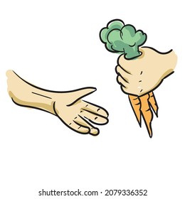 Vector Local Production, Consumption Eco Illustration.