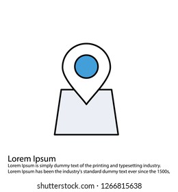 Vector location icon