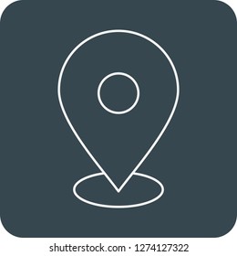 vector location icon
