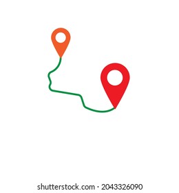 vector location logo or clip art or logo illustration