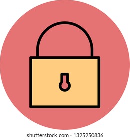 Vector Lock Icon
