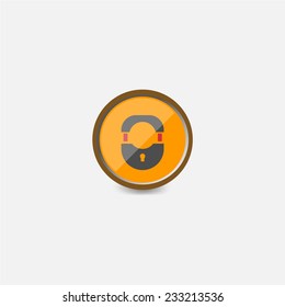 Vector Lock Icon 