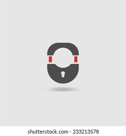 Vector Lock Icon 