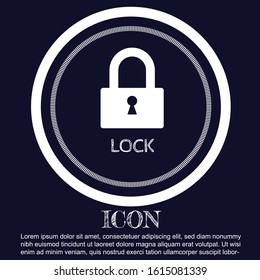 vector lock icon logo company