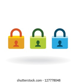 Vector Lock Icon Set