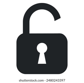 Vector locke icons. Icon for the site