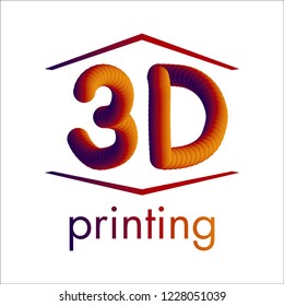 vector logo 3D printing and 3D pens