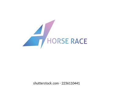 Vector logo abstrak huruf h