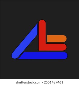 Vector Logo with ALT letters can be used for Business or Production