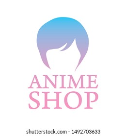 Vector logo for anime and souvenir shop