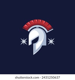 Vector Logo art for Small Business Shop and Game Company. gladiator theme design